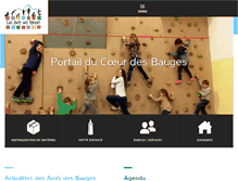 Tablet Screenshot of amisdesbauges.org
